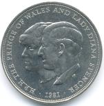 Great Britain Charles & Diana Royal Wedding coin
