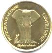 Burkina Faso Gold 25,000 Francs coin