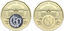 Canada 1 Dollar 2025 Supreme Court, Color, Unc. Canada 1 Dollar 2025 Supreme Court, Color, Unc.