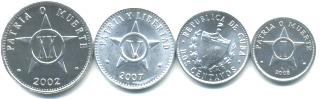 communist Cuba coin set
