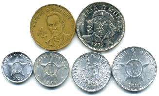 Cuba regular issue coin set