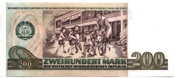 East Germany 200 Mark 1985