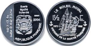 French Guyana 1 1/2 Euro Essai French Guyana 1 1/2 Euro Essai