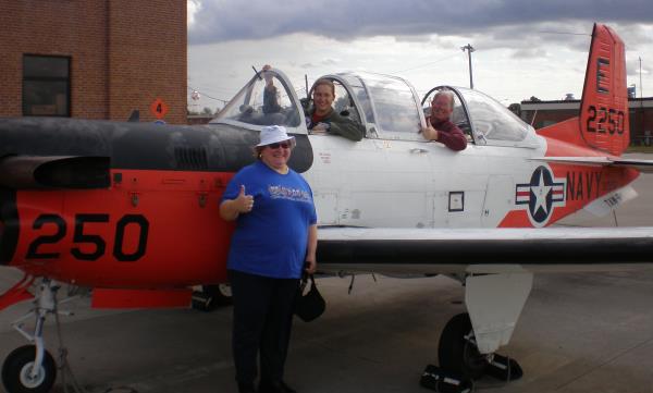 Grace shows her parents the T-34