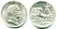 Italy silver 1 Lira KM57 Italy silver 1 Lira KM57