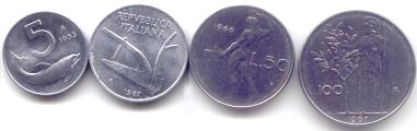 Italy coin set