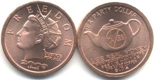2009 Tea Party Dollar