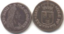 French North America: Massacre Island coin