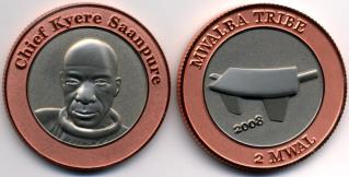 Mwalba Tribe bi-metallic 2 Mwal 2008