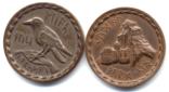 Coin of Middle Earth: New Dale Bronze Raven