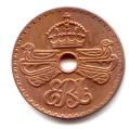New Guinea Penny Edward VIII 1936