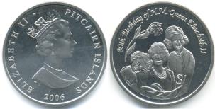 Pitcairn Islands 1 Dollar 2006