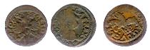 Jan Casimir II copper coins of Poland and Lithuania