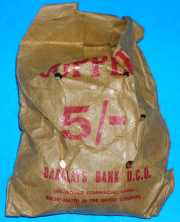 Original bag of Rhodesia & Nyasaland 1962  Elephant Pennies