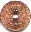 Rhodesia and Nyasaland 1 Penny with Dancing Elephants Rhodesia and Nyasaland 1 Penny with Dancing Elephants
