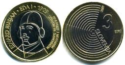 Slovenia 3 Euro 2009 Edvard Rusjan