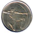 San Marino 100 Lire 1980 Olympic Archer San Marino 100 Lire 1980 Olympic Archer