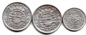Timor silver coin set