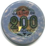Casino de Vichy 200 Francs chip Casino de Vichy 200 Francs chip
