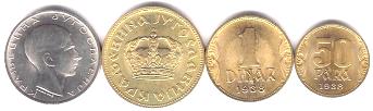 Yugoslavia 50 Para - 10 Dinara 1938